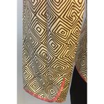 The Limited Womens  Brown Ivory Geometric Print Blazer with Pink Floral Trim XS Photo 10