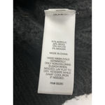 EXPRESS Womans  Sweater Black Medium Dippedmv Neck Back Long Sleeve Photo 3