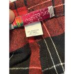 Vintage Casting Impressions Pants Women Buffalo Plaid Pleated Grandmacore Red Size 31 Photo 4