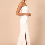 RUNAWAY THE LABEL TAHARI JUMPSUIT - WHITE Photo 5