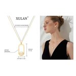 Necklace Women's 16K Gold Plated Pearl Choker Necklaces with Cubic Zirconia A1 Photo 8