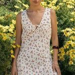 Ciao Lucia Caro in Jardin White Floral Sleeveless Cami Mini Pencil Tank Dress M Size M Photo 0