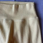 BuffBunny Collection Demand Legging in yellow Small high rise textured Photo 2