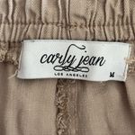Carly Jean Los Angeles  Cream and Tan Joggers Photo 6