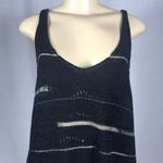 Junior Collection Black Shimmery Size 12 Sleeveless Knitted Cover Up Top. New Photo 4