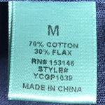 Good Luck Gem Navy Gaucho Pants - Size Medium Photo 7