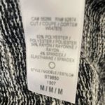 Splendid VTG Y2K  Women Tunic Sweater M Gray Black Marled Cowl Neck 3/4 Sleeve‎ Photo 9