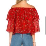Alice + Olivia  Meagan Top in Dainty Daisy XSmall Photo 1