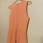 Parker Black Women's Pink Crepe Madeline Sleeveless Ruffle Gown Dress Size 10 Photo 9