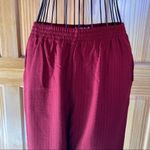 Vintage Napa Valley Cropped Pant Set Red Size S/M Photo 10