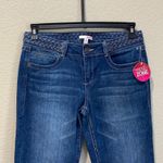 Bongo NWT Bell Bottom Flare Jeans Braided Belt Size 6 Y2K Wide Leg Photo 2