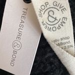 Treasure & Bond  black chunky scarf NWT Photo 3