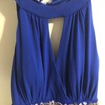 I.N. San Francisco Long Blue Dress Photo 2