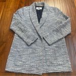 BB Dakota Steve Madden Tweed Knit Blazer Workwear Size XSmall Blue Photo 0