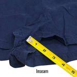 ZARA NEW  Navy Linen Blend Deep V Short Romper Resort Coastal Vacation M Photo 11