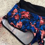 Lululemon Speed Short Paint Storm Harbor Blue Multi / Black Size 4 Photo 1