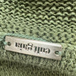 Cult Gaia Cameron Midi Knit Halter Olive Green Cut Out Bodycon Dress Size L Photo 6