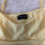 White Fox Boutique White Fox Yellow Boutique Set Tank and Skirt XS Photo 1