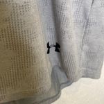 Under Armour Gray Abstract Design Criss Cross Back Athletic Top EUC Sz Lg Photo 1