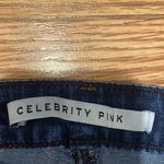 Celebrity Pink Dark Blue Jean Shorts Photo 1