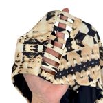 Vitamin A  Bianca Reversible Plunge Cutout One Piece Swimsuit in Sahara Black Photo 8