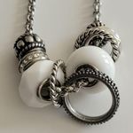 Fossil Steel Braclet and Necklace Jewelry Set Photo 5