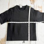 Everlane the Seamless Performance Activewear Tee Black Cropped Size XS Photo 3