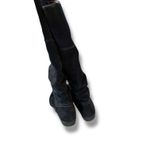 Sofft Black Suede Slouch Boots Women's Size 8 Western Stitch Detail Fall Photo 4