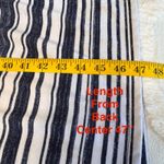 Soma Dress Blue / White V-Neck Pullover Sleeveless Long Maxi sz Large Coastal Photo 15