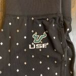Champion USF University of South Florida Black Crop Capri yoga pants XS Photo 3