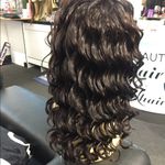 Human Remy Virgin Brazilian curly lace wig Photo 4