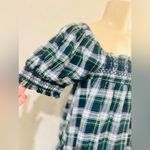 American Eagle  Plaid babydoll Dress M NEW NO TAGS has pockets 100% cotton Photo 6