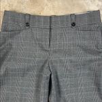 Loft  Deep brown dress pants with green and teal plaid
Size: 2 Photo 2