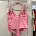 SKIMS BNWT Fits Everybody Lace Push Up Bodysuit Bubblegum Tonal 2X Photo 5