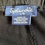 Splendid  Essentials Supersoft Black Joggers in Size Large w/ Pockets Drawstring Photo 4