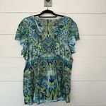 Live and let live  Women’s 3X Paisley Patterned Top Plus Size Photo 3