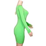 Camila Coelho  Lena Mini Dress, Green, Small Photo 7