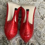 Enzo Angiolini Super cute red open toe pumps for Valentine day ❤️ Photo 3