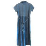 Vintage Forever WearAll Women's Denim Maxi Dress Blue Short Sleeve Size M Size M Photo 4