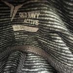 Old Navy Active Black Pin Stripped Leggings  Photo 4