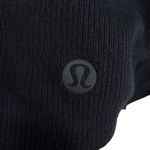 Lululemon  Nai Black Long Sleeve Turtleneck Lightweight Bodycon Midi Dress Size 2 Photo 7