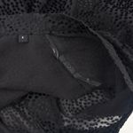 The Kooples  Paris Moon Dots Black Burnout Sheer Silk Blouse‎ Puff Sleeve Size 6 Photo 8