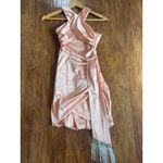 Oh Polly  Star Crossed Lover Satin Mini Dress Party Cocktail Size 0 XS Photo 4