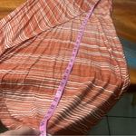 Peruvian Connection  Meloni Cream Circe Stripe Maxi Dress medium orange white Photo 11