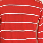 Banana Republic  Crew Neckline Cropped Top Long Sleeve Skimmer Stripe Size XS Photo 6