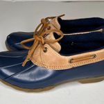 Sperry Saltwater Shoe 1-Eye Short Rain Boot New 7 Photo 2