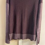 Smartwool  Shadow pine sweater hoodie maroon women Small Photo 5