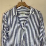 Rails  Sydney Long Sleeve Button Down Shirt in Boracay Stripe size Medium $148 Photo 3