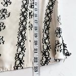 Ulla Johnson Layla Silk Floral Embroidered Puff Sleeve Ivory Blouse Size 8 Photo 7