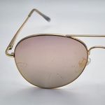 Sojos  Gold & Pink Reflective Lense Sunglasses Photo 1